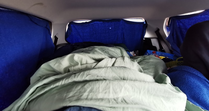 Welche Gardinen für die Verdunkelung im Auto zum Schlafen?